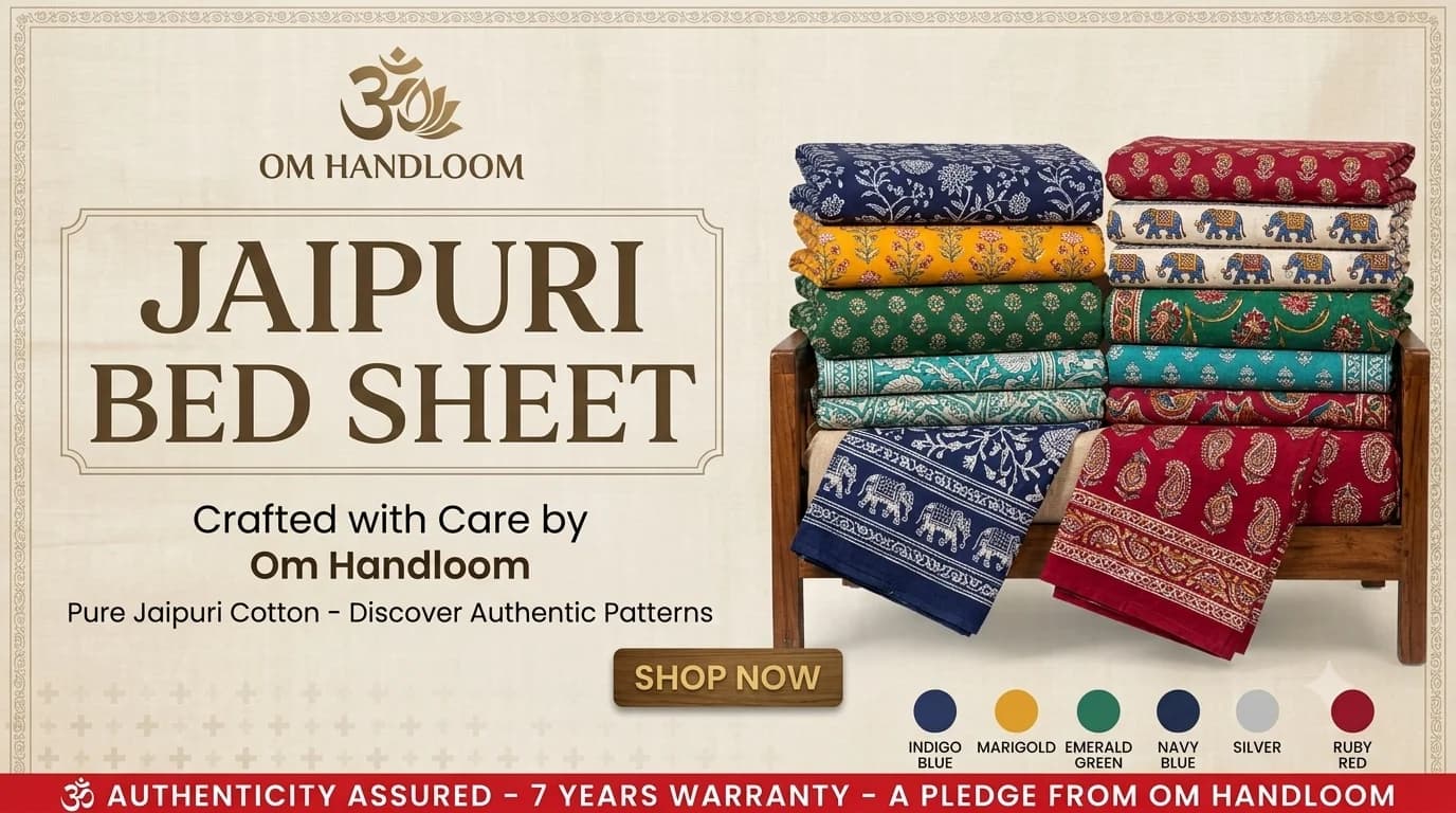 Jaipuri bedsheet